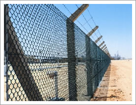 Chain Link Perimeter Fencing