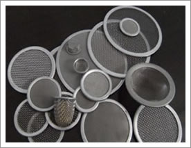 Black Mesh Filter Discs