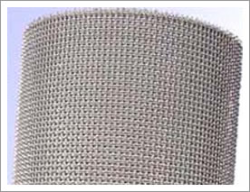 Square Mesh with Electro Galvanizing Finish