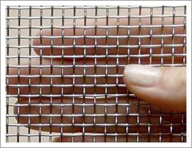Galvanized Steel Mesh with Equal Opening in Both Directions