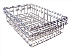 Chrome Plated Steel Mesh Basket